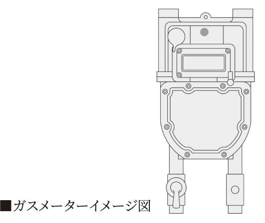 ガスマイコンメーター（各住戸に設置）