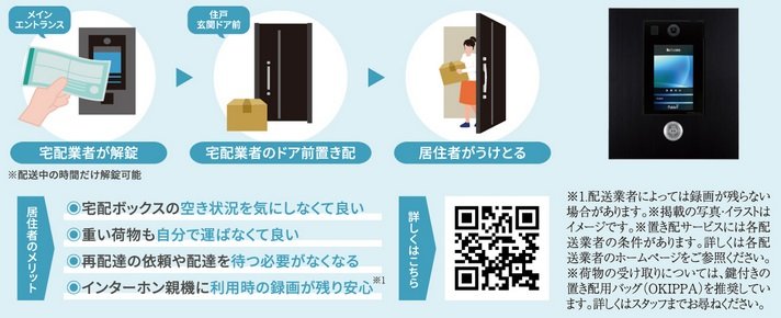 Pabbit　伝票番号でオートロックを解除できる次世代型宅配システム