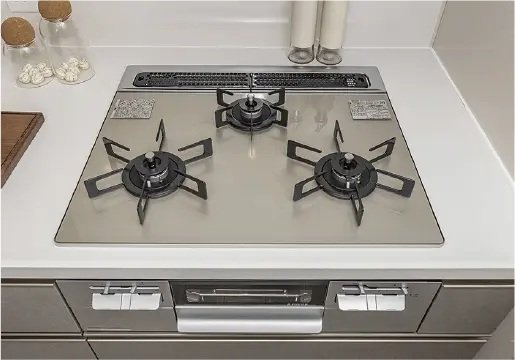 ガラストップコンロ