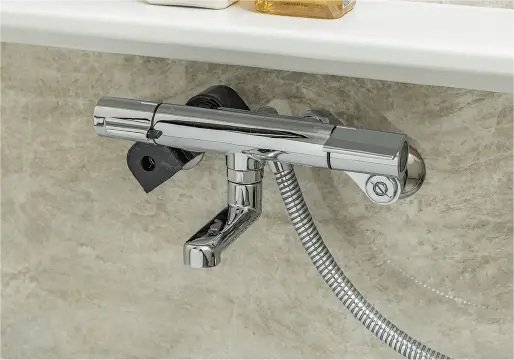 サーモスタット付混合水栓