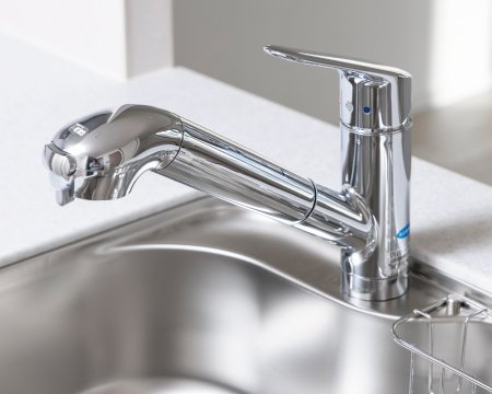 浄水器一体型シャワー水栓