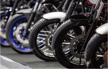 ミニバイク置場