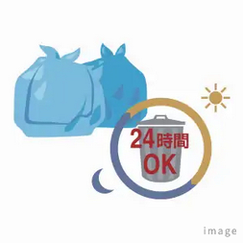 雨に濡れないゴミ出し動線