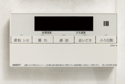 ミュージック機能付き給湯器リモコン