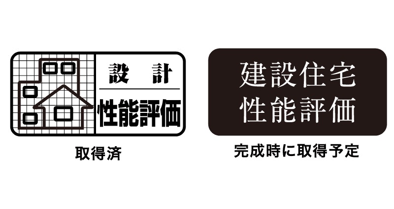 国土交通大臣指定審査機関による性能評価を取得(予定)