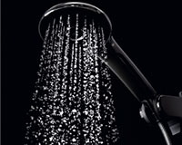 節水効果のあるエコアクアシャワー