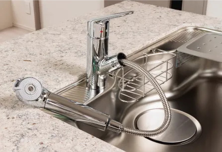 浄水器一体型 シングルレバー水栓