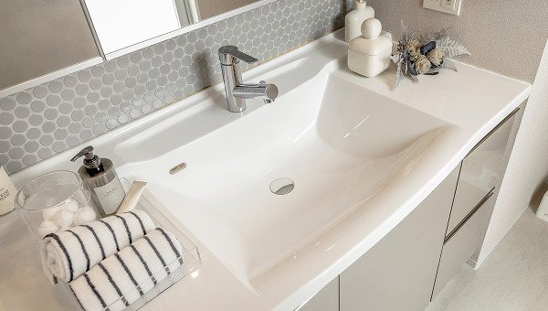 カウンター一体型
人造大理石ボウル