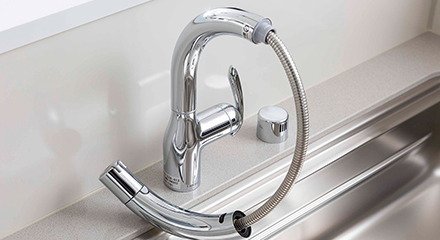 タッチレス浄水機能付シャワー水栓