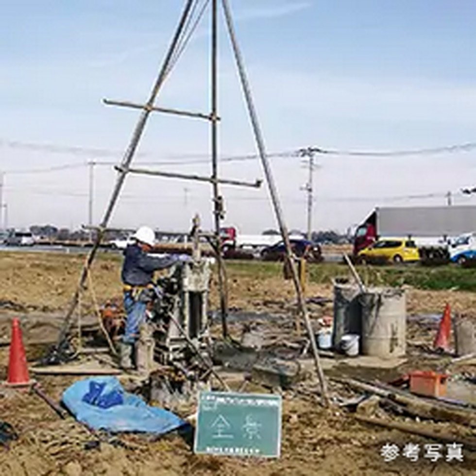 建物の安全性を高めるための綿密な地盤調査