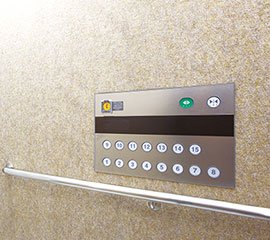 エレベーター内手摺