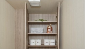 トイレ吊戸棚