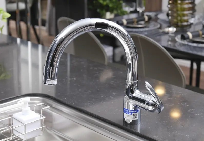 浄水機能付タッチレス水栓