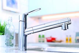 浄水器一体型シャワー水栓