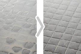 水はけの良い
モザイクパターンフロア