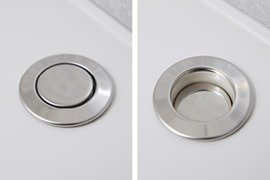 プッシュワンウェイ排水栓