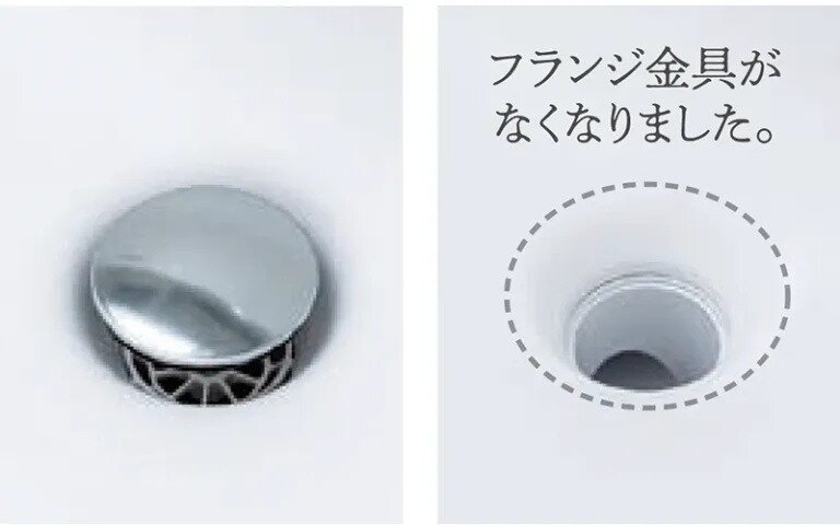 フランジレス排水栓