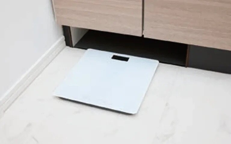 ヘルスメーター収納スペース