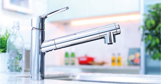 浄水器一体型シャワー水栓