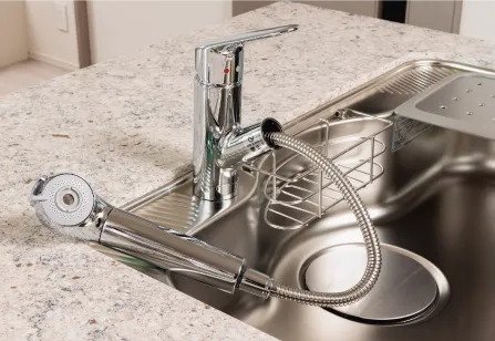 浄水器一体型 シングルレバー水栓