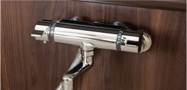 サーモスタット付混合 水栓&浴室カウンター