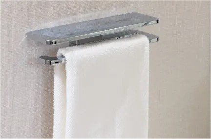 小物置付タオルリング