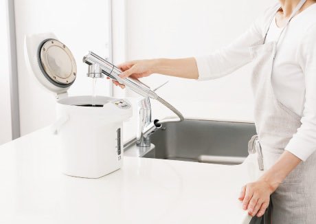 浄水器付シャワー混合栓