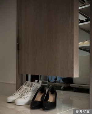 シューズインクロゼットのアンダーカット