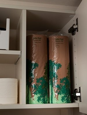 トイレットペーパー収納