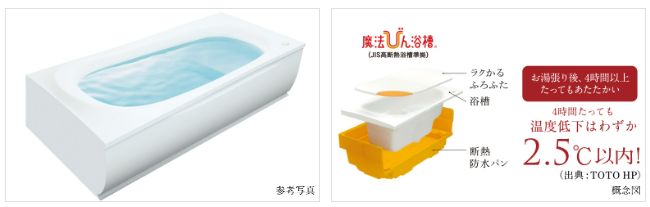高断熱浴槽