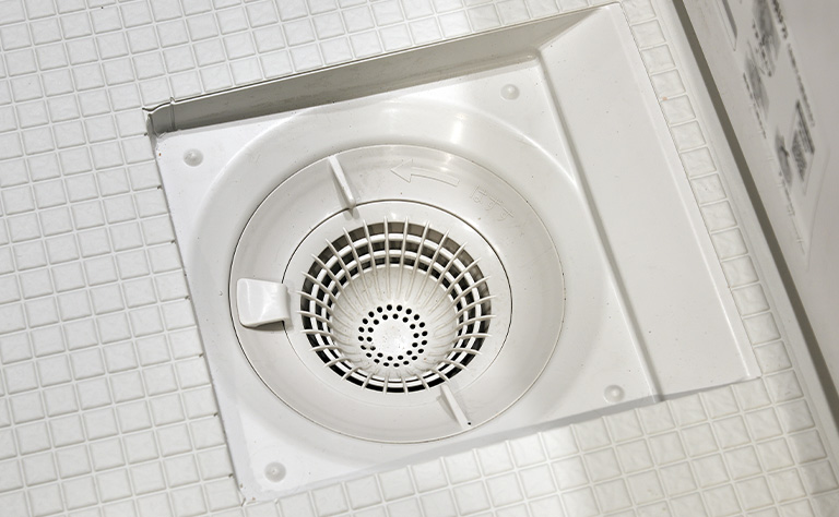 お掃除ラクラク排水口