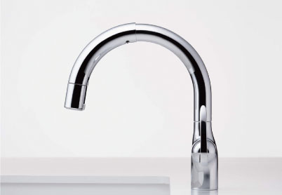 浄水機能付きハンドシャワー水栓