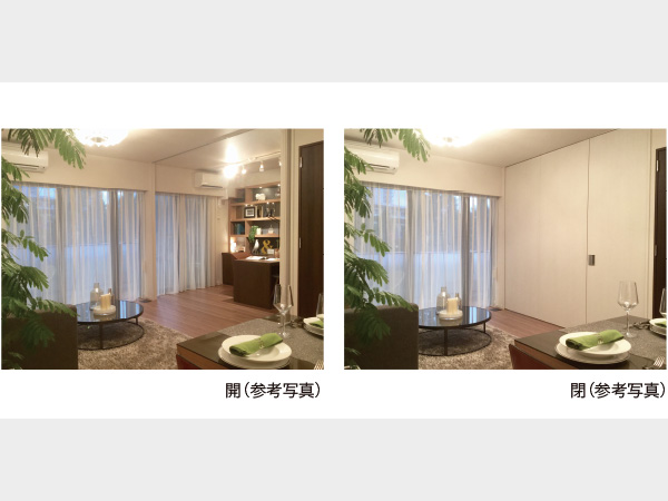 高さのあるウォールドア