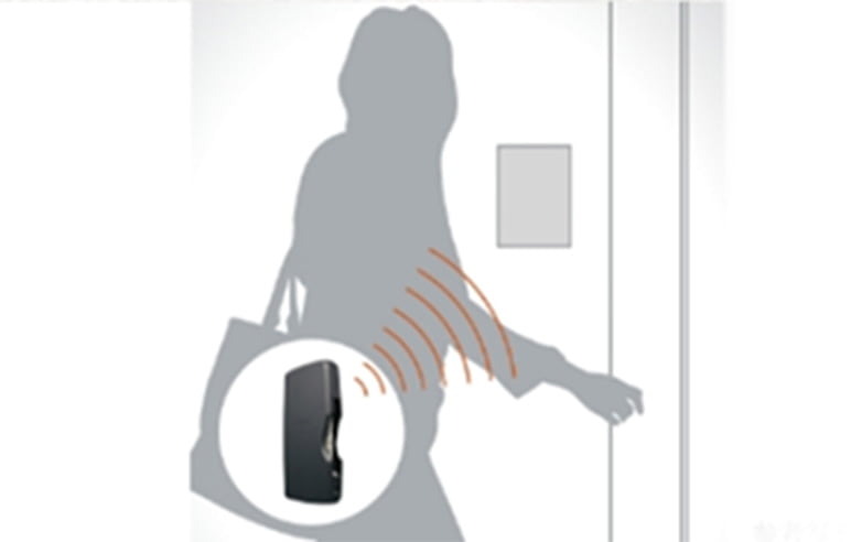 Tebraキー（玄関前電気錠）