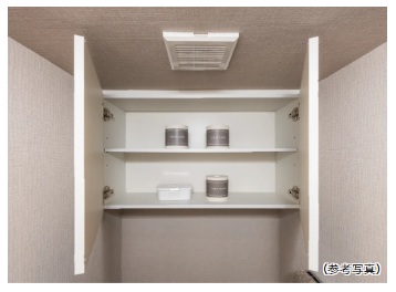 トイレ吊戸棚