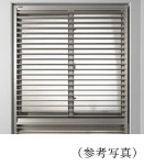 可動式ルーバー面格子