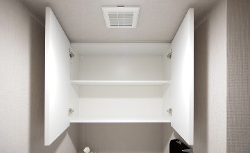 トイレ吊戸棚