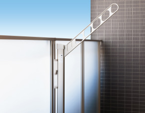 スライド昇降式物干金物