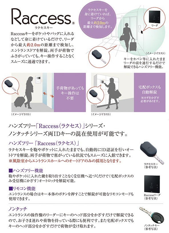 Raccess
ラクセスキー