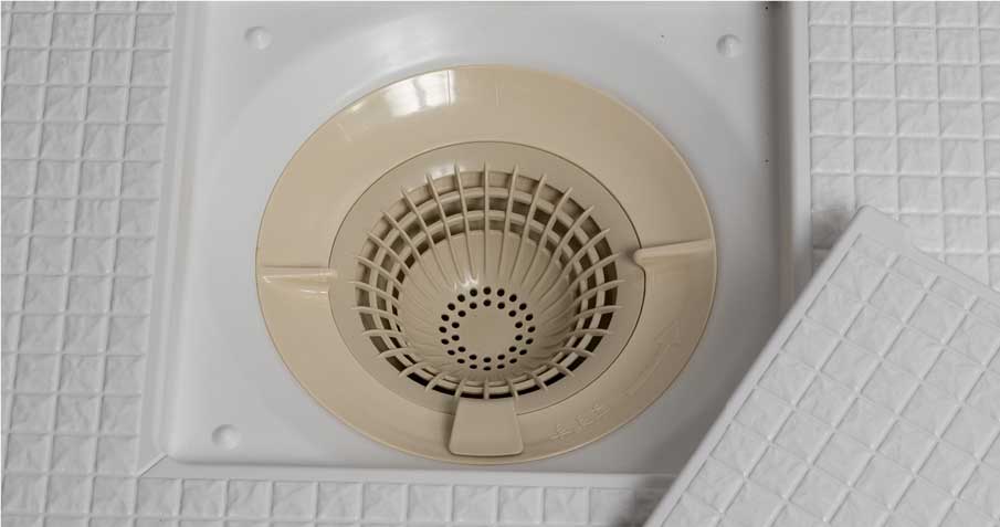 お掃除ラクラク排水口