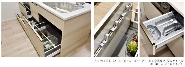 フロアキャビネット・ソフトクローズ仕様
