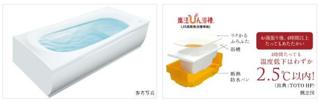 高断熱浴槽