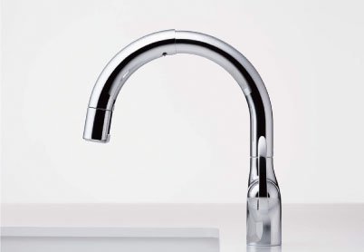 浄水機能付きハンドシャワー水栓
