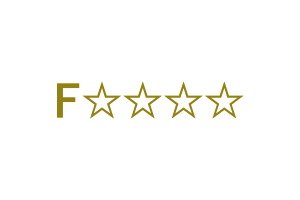 ｢Ｆ☆☆☆☆｣
(Fフォースター)