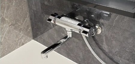 浴室サーモスタット付混合水栓