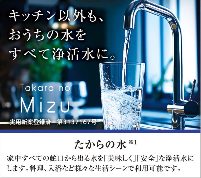 たからの水（※1）