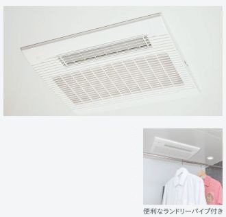 住まいの換気から洗濯物乾燥まで役立つ「浴室暖房換気乾燥機」