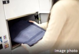 宅配ボックスで依頼物の引き取り、受け取りができる
クリーニング依頼
