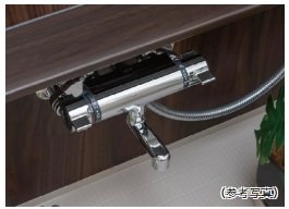 サーモスタット付混合水栓&浴室カウンター