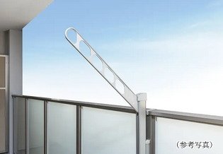 スライド昇降式物干金物